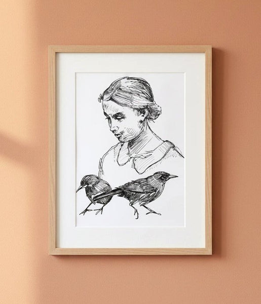 THE ORACLE - Original Signed Drawing