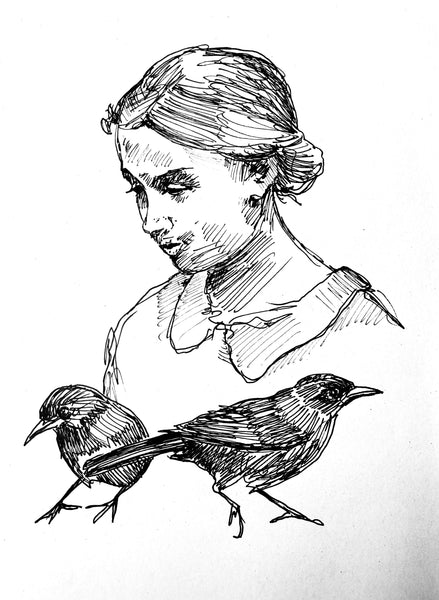 THE ORACLE - Original Signed Drawing