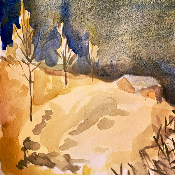 WINTER WATERCOLOURS: Alpine Vistas