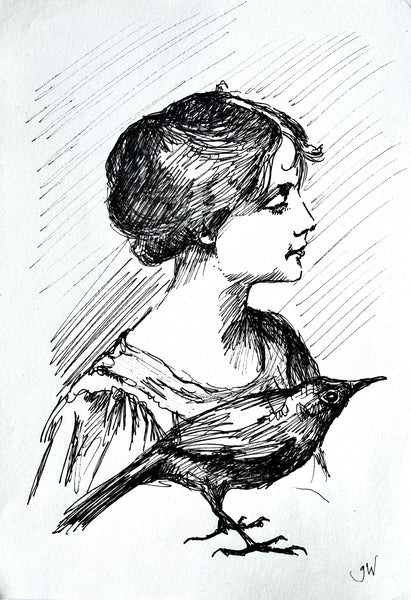 FAMILIAR - Original Signed Drawing