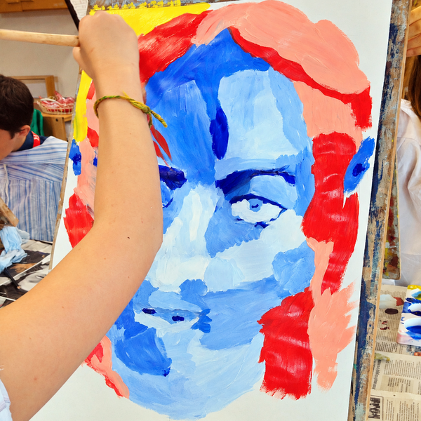 FAUVIST SELF PORTRAIT