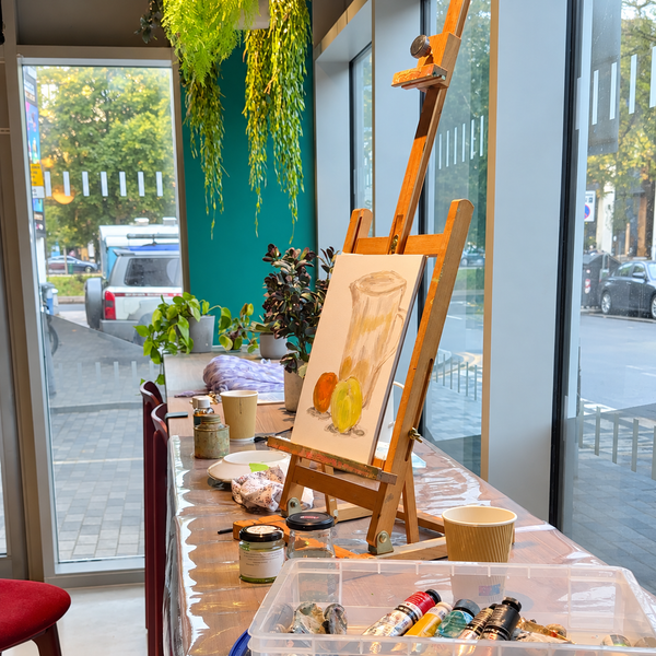 TRADITIONAL OIL PAINTING - 1.5 hour Lesson