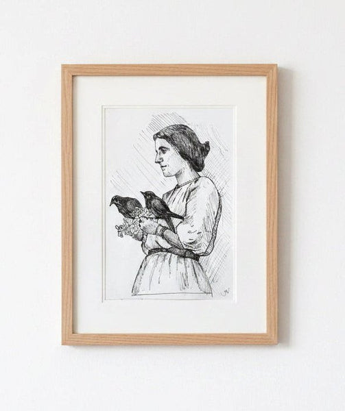 THE OFFERING - Original Signed Drawing
