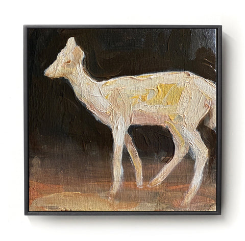 GHOST DEER - Oil Painting