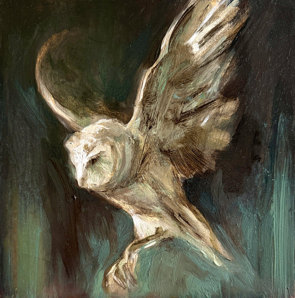 OWL 3 - Original Oil Painting