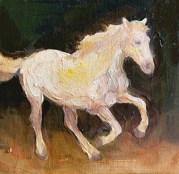 MINERVA - Oil Painting
